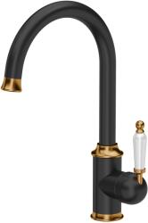 Quadron Rachel Q Line konyhai csaptelep álló fekete-réz 3623504_BLMPVDC1 (3623504BLMPVDC1)