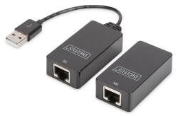 ASSMANN Extensor USB DIGITUS pentru transmisie până la 45m, negru