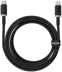 Baseus Dura Type C - Type C 100 W-os gyorstöltő kábel 2 m fekete, arany