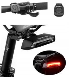 ROCKBROS LKWD-R1 rear bicycle light with laser - black