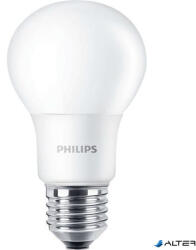Philips LED izzó, E27, gömb, 8W, 806lm, 2700K, A60, PHILIPS 'CorePro (929002306208/929001234302)