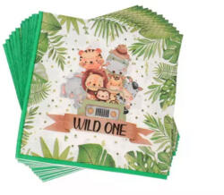  Dzsungel-safari szalvéta 20 db - partywebshop - 1 290 Ft
