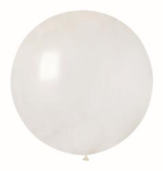  Átlátszó pasztel latex lufi 48 cm - partywebshop