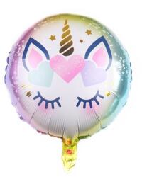  Unikornis kerek lufi - partywebshop