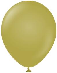  Pasztel oliva lufi - partywebshop