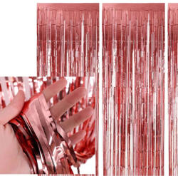  Party függöny rosegold