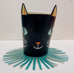  Halloween cicás pohár 8 db