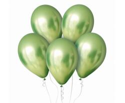  Oliva fényes metál lufi - partywebshop