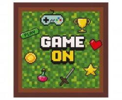  Game on- Minecraft szalvéta 20 db