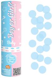  Kék konfetti ágyú - partywebshop