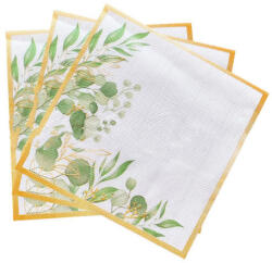  Levél mintás szalvéta 20 db