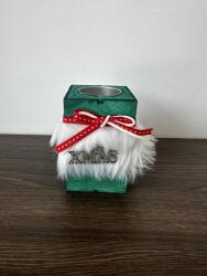  Fa mécsestartó zöld - partywebshop