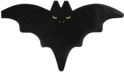  Denevér forma szalvéta 20 db halloween dekoráció