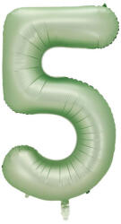  5 szám pisztácia zöld lufi
