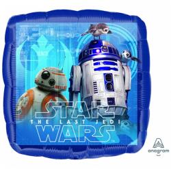  Star Wars kocka fólia lufi - partywebshop