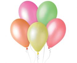  Színes fluor lufi - partywebshop