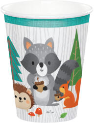 Erdei állatok pohár 8 db