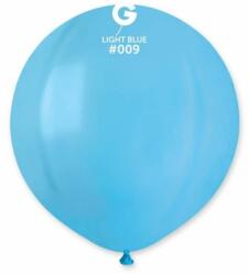  Világoskék pasztel latex lufi 48 cm - partywebshop