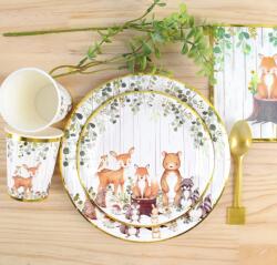  Erdei állatok pohár 10 db - partywebshop - 1 290 Ft