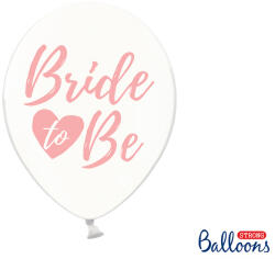  Átlátszó lánybúcsús léggömb rózsaszín