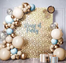  Party háttér arany flitter panel