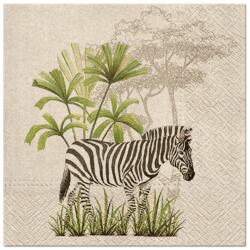  Zebra szalvéta 20 db