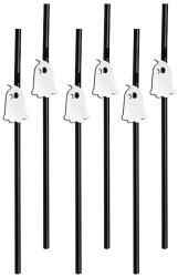  Szellemes szívószál 6 db halloween dekoráció