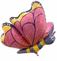 Rózsaszín pillangó lufi - partywebshop