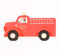  Tűzoltó szalvéta 16 db Meri Meri