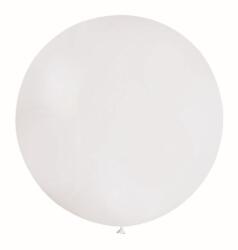  Latex nagy gömb fehér lufi - partywebshop