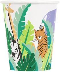  Dzsungel pohár 8 db