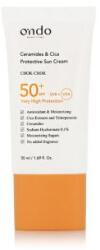 Ondo Beauty 36.5 CHOK-CHOK Ceramides & Cica Protective Sun Cream SPF50+ fényvédő készítmény arcra minden bőrtípus 50 ml uniszex