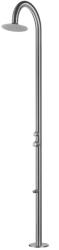  Álló kültéri zuhanyoszlop COPEN SPA, kifolyóval és fejzuhannyal, króm (C-SPA-102CR)