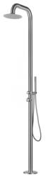  Álló kültéri zuhanyoszlop COPEN SPA, zuhanyszettel és fejzuhannyal, króm (C-SPA-103CR)