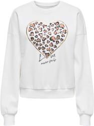 ONLY Блуза onltammie l/s leo print o-neck swt