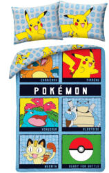 Halantex Pokémon: Harcra készen ágynemű pamut garnitúra 140x200 cm (POK-919BL)
