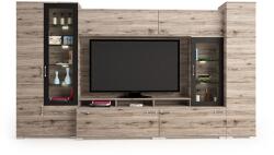 D1 Messina nappali szekrénysor san remo 355 cm -Led világítással