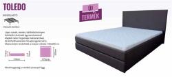 Toledo franciaágy(+matrac)160x200 cm