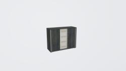 Kiss Zsolt Big Dante tolóajtós komód 120 cm