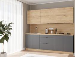 FN Milánó konyhabútor 240-72 cm