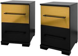 BT Metalic 2 fiókos éjjeliszekrény