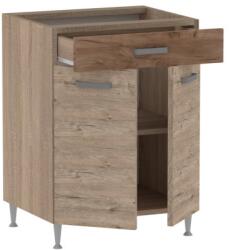 FN Csenge II. alsó 2 ajtós 1 fiókos - 60 cm széles elem