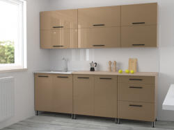 FN Galaxy konyhabútor 220/72 Magasfényű