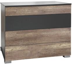 BT Silver bútorlapos 4 fiókos komód