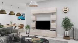  Livio 01 nappali szekrénysor 200 cm Sonoma tölgy