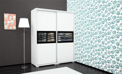 D1 Bangkok tolóajtós gardróbszekrény 160 cm 2 ajtós