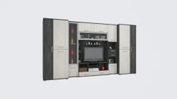 Kiss Zsolt Big Roy 360 cm Nappali szekrénysor