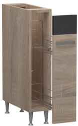 FN Zsófi II. alsó kihúzható kosaras - 30 cm széles elem