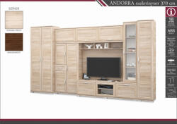 D1 Andorra nappali szekrénysor 370 cm