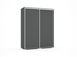 D1 Bond tolóajtós gardróbszekrény 140 cm, 2 ajtós